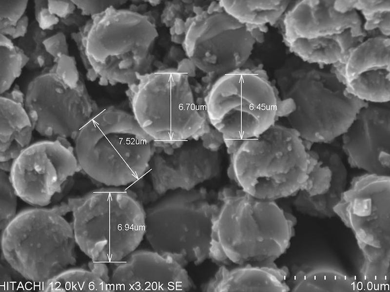 SEM Inspection On Fiber Surface